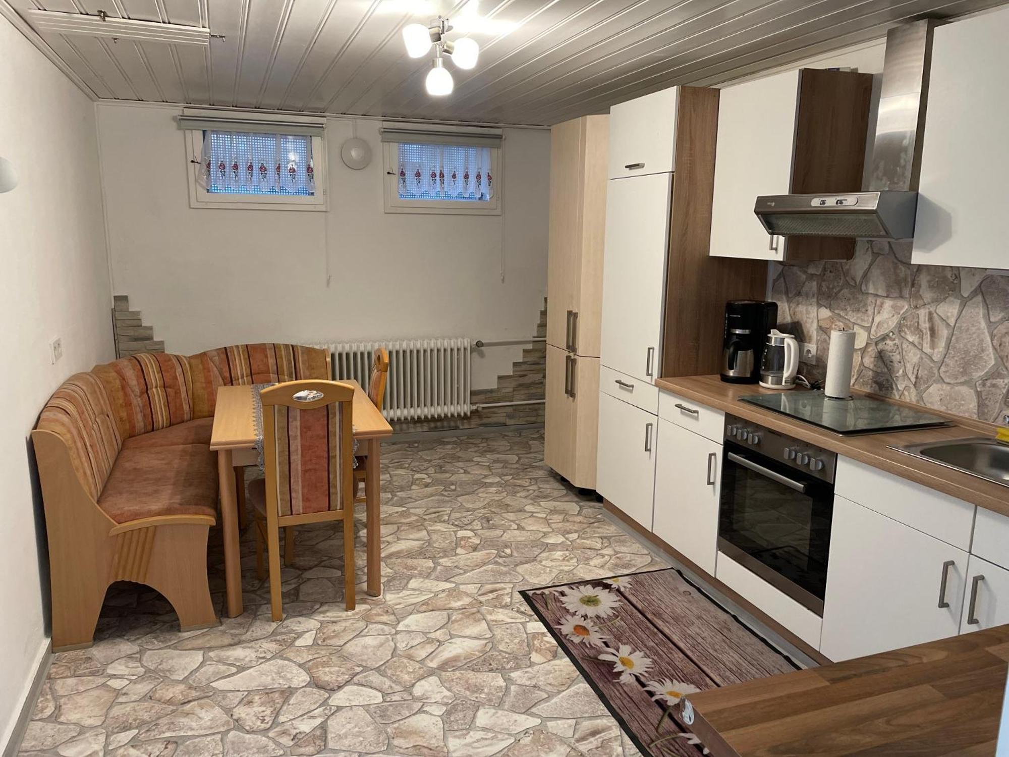 Schoene Ferienwohnung Lehrberg Esterno foto