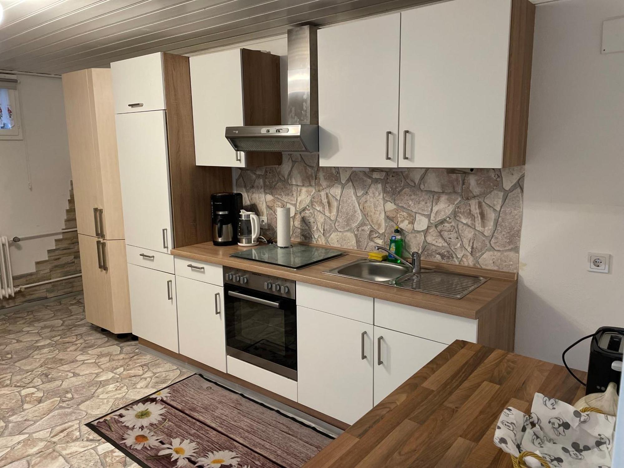 Schoene Ferienwohnung Lehrberg Esterno foto