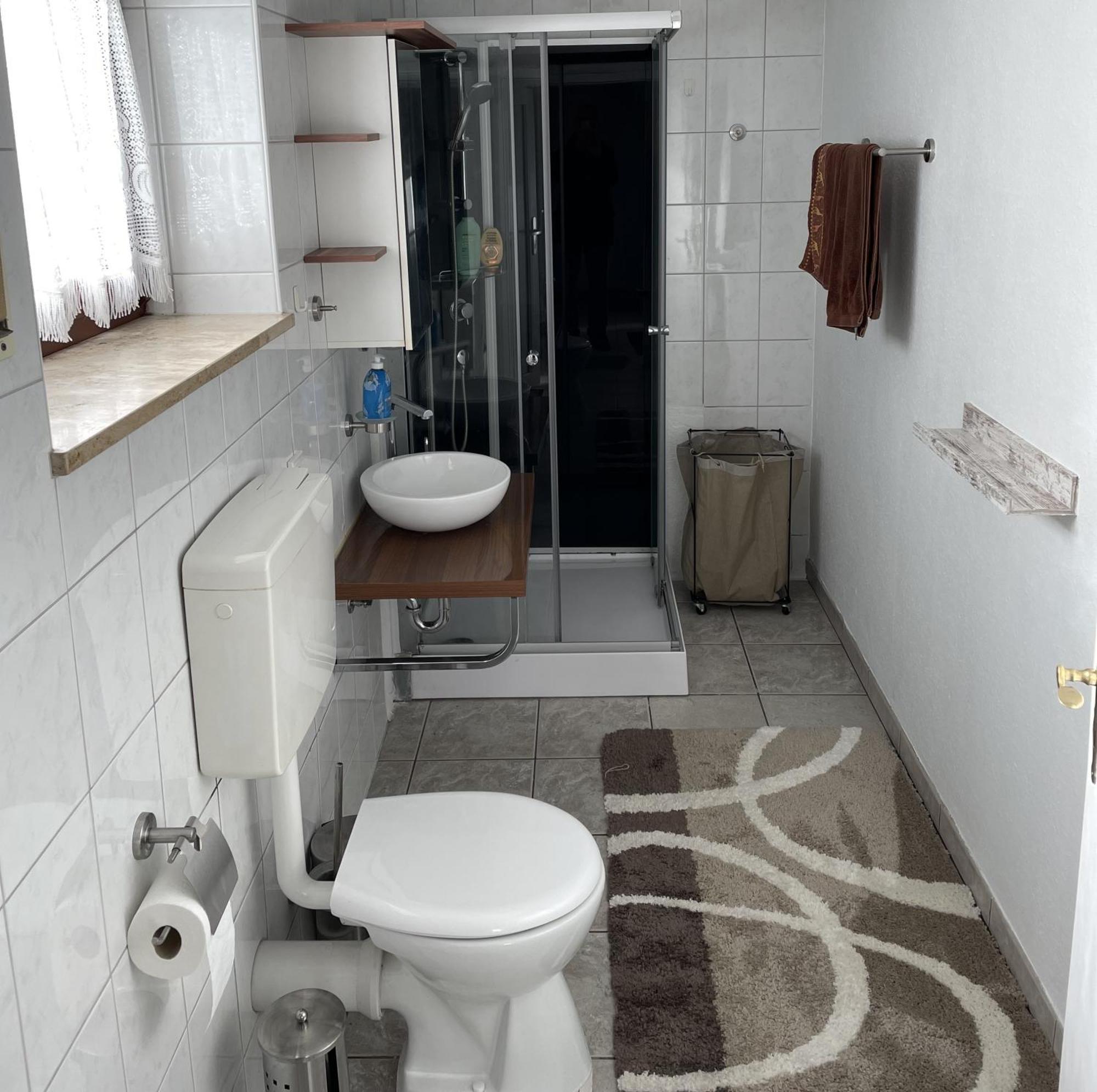 Schoene Ferienwohnung Lehrberg Esterno foto