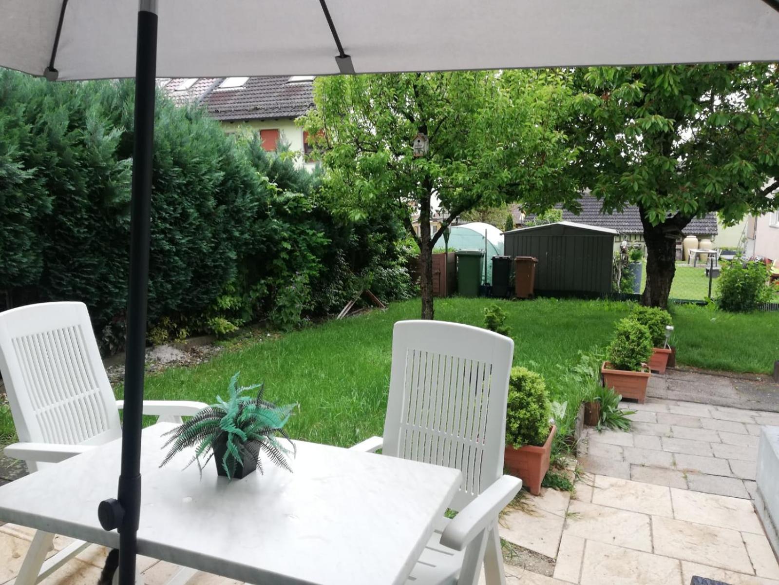 Schoene Ferienwohnung Lehrberg Esterno foto